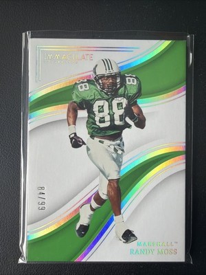 2023 Panini Immaculate Collection Collegiate Randy Moss Randy Moss #/99