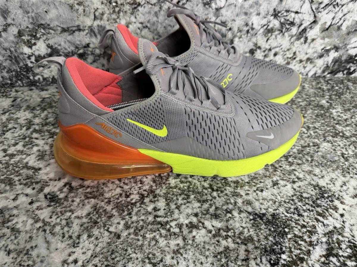 Nike Air Max 270 Grey Volt Orange | eBay display picture 2