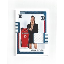 2025 Panini Donruss WNBA Sonia Citron Rated Rookie #87 Washington Mystics Patch