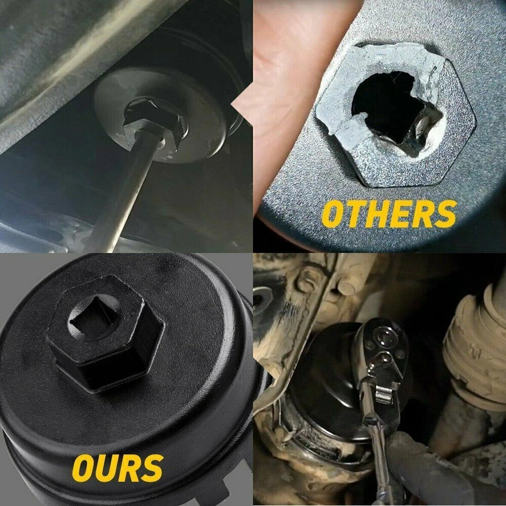 14 Flutes 64mm Oil Filter Wrench Fits Toyota Lexus RAV4 Camry Lotus Evora 3.5L