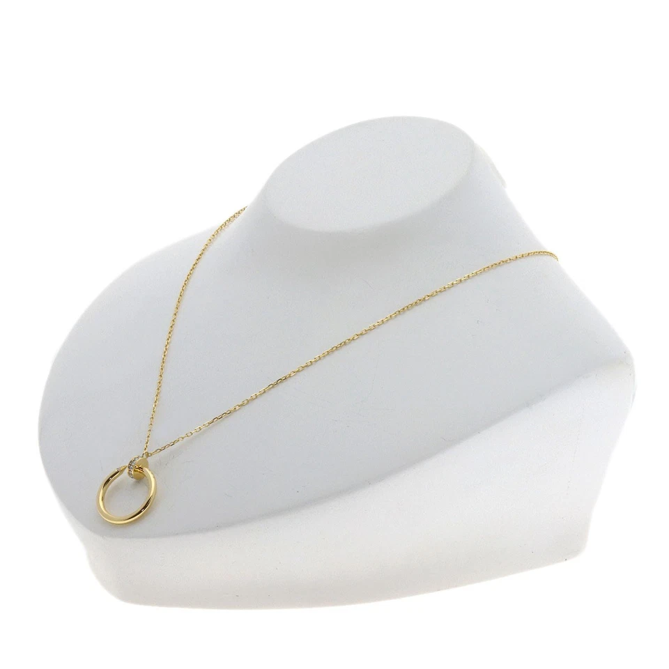 Collar de diamantes CARTIER Just tobillo oro amarillo K18 damas [usado] Foto 4 de 4