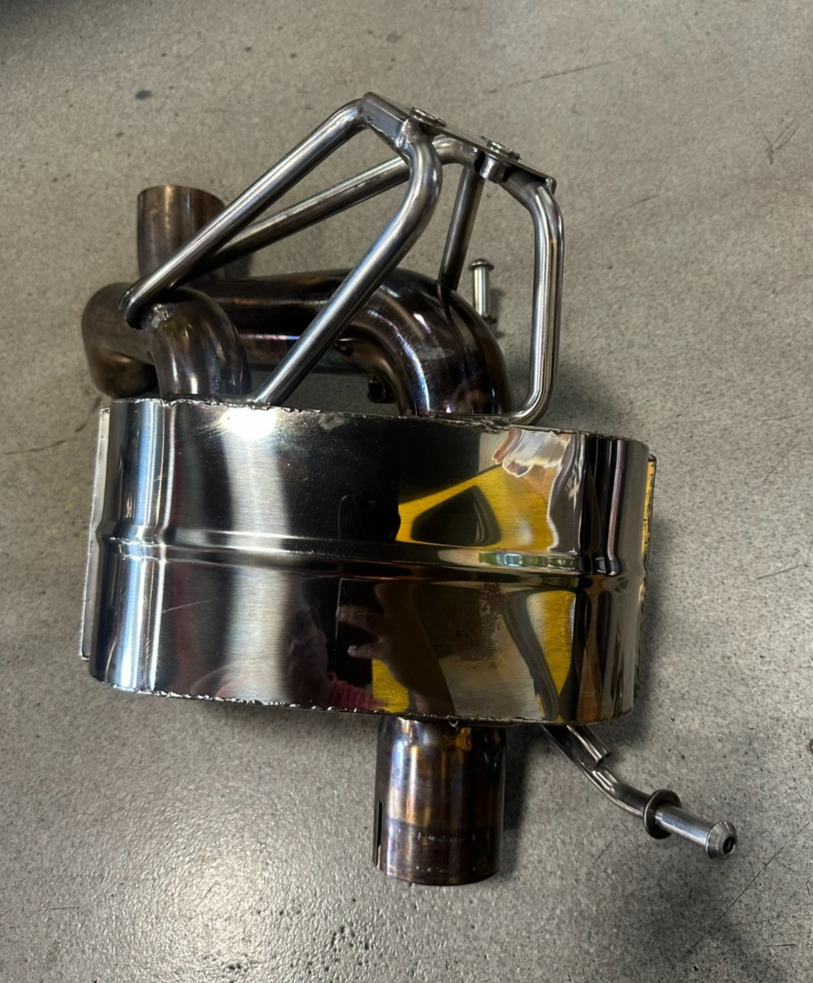 Ferrari 458 REAR Exhaust system