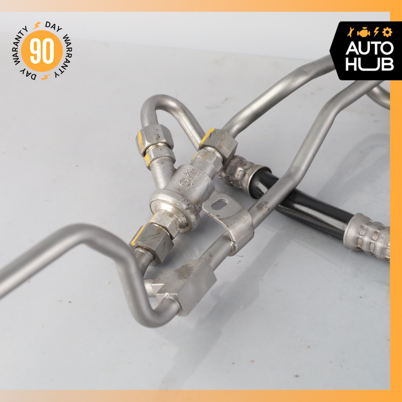 13-15 Bentley Continental GTC GT 4.0L V8 Transmission Oil Cooling Line Set OEM