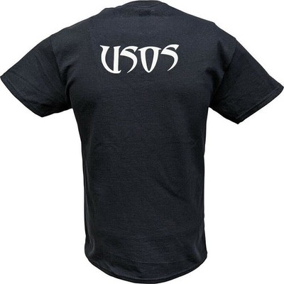 The Usos Down Since Day One Ish Mens Black T-shirt
