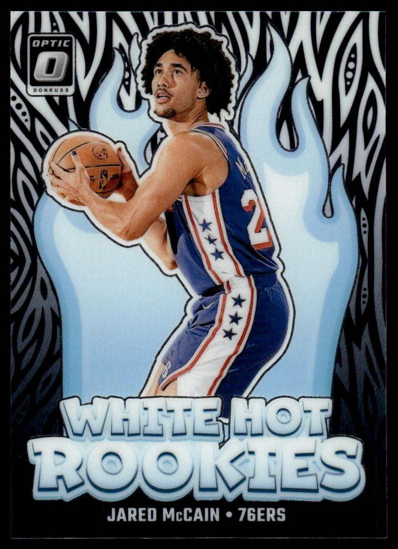 2024-25 Donruss Optic Jared McCain #2 White Hot Rookies