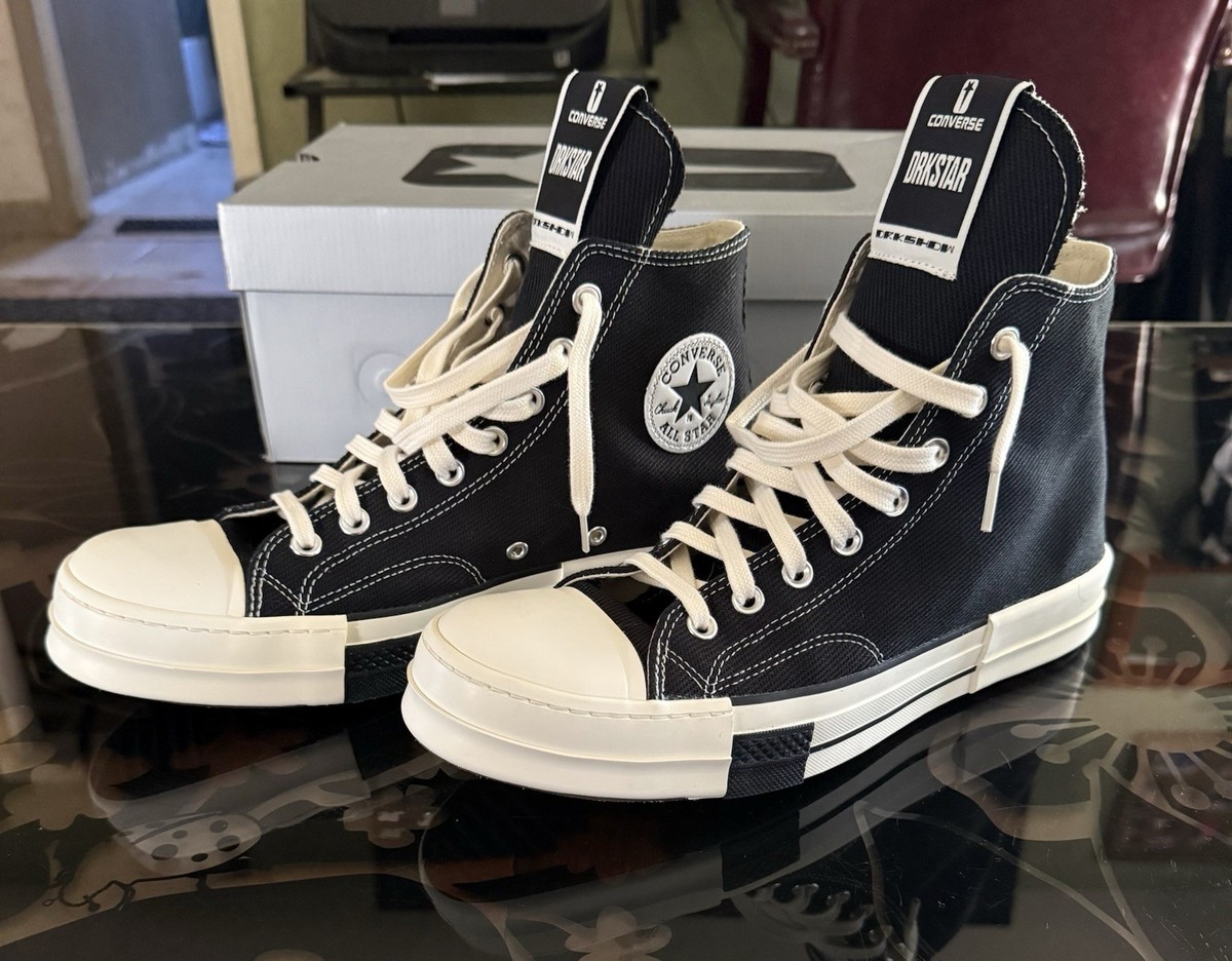 Converse Rick Owens DRKSTAR Size 11 | eBay