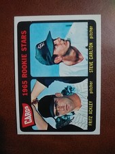 1965 Topps Baseball Steve Carlton #477 Rookie RC VG-EX+? No creases or wrinkles.