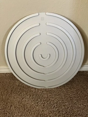Raro NESPRESSO Pixie Target Dispensador de Cápsulas Circular Soporte Montado en Aluminio - Imagen 1 de 4