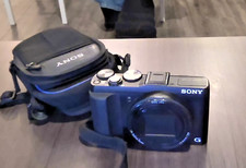 Sony Cyber Shot DSC-HX50V Black Digital Camera 20.4MP 30x Zoom GPS NO CHARGER