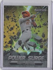 2022 Panini Prizm Draft Picks Power Surge Prizms Gold #5 Trey Lipscomb  10/10