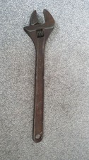 Bahco 18” 0675 Adjustable Wrench  Good Working  Condition 