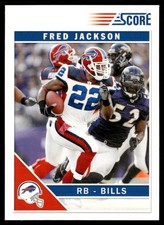2011 Score Fred Jackson Buffalo Bills #31