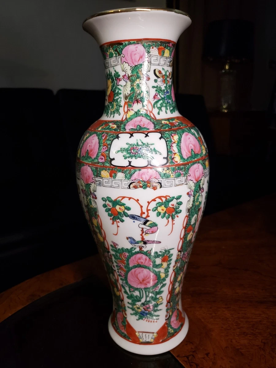 中国蝴蝶花瓶印第安纳收藏中国花瓶、罐子(1900-现在) | eBay