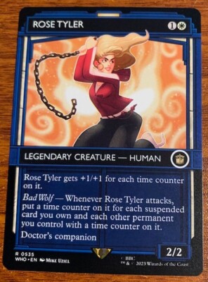 rose tyler mtg card 2023 MTG Doctor Who #0535 Rose Tyler
