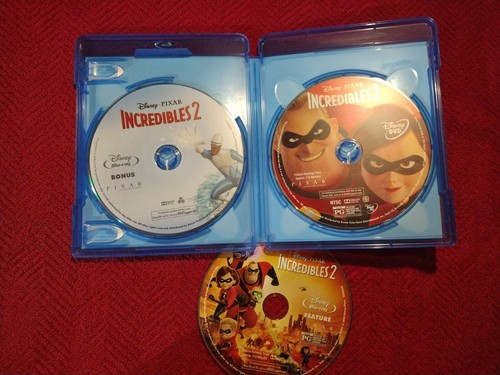 Incredibles 2 (Blu-ray/DVD, 2018, 3-Disc Set) - Picture 4 of 4