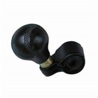Black Leather Steering Wheel knob Lorry Truck Van Car Auto Easy Fit