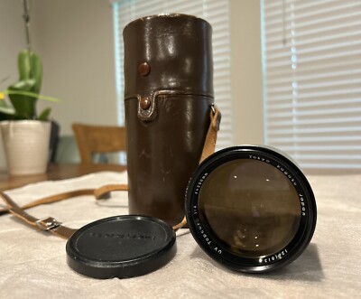 Topcon UV Topcor 200mm F4 Lens w/ Case Tokyo Japan | eBay