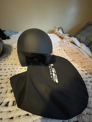 Ls2 Quarter Face Helmet Size M