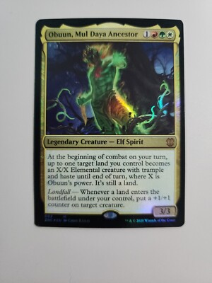 mtg obuun commander deck Ultra PRO Obuun, Mul Daya Ancestor Combo Box and Sleeve Combo Its still a land MTG Obuun, Mul Daya Ancestor
