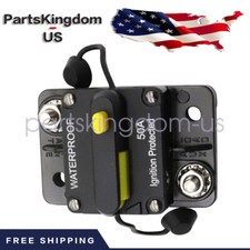 50A 12V DC Circuit Breaker Reset Car Marine Stereo Audio FuseInverter Plastic