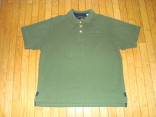 ORVIS MEN'S PIQUE GREEN POLO SHIRT SIZE XL HARDLY WORN