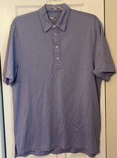 Ralph Lauren Polo Shirt Mens Large Purple RLX Golf Lightweight Performance