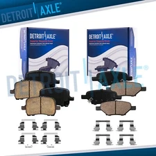 Front Rear Ceramic Brake Pads Set for Chevrolet Malibu Pontiac G6 Saturn Aura