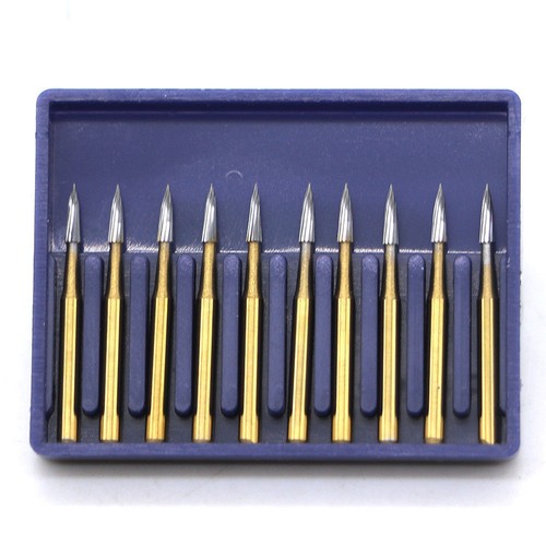 10 Pcs Dental Carbide Steel Trimming Finishing Burs Tungsten Bur FG Handpiece - Afbeelding 5 van 193