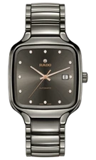 New Rado True Square Automatic Diamonds Gray Dial Men's Watch R27077702
