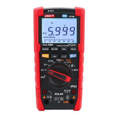 UNI-T Professional Digital Multimeter UT196 1500V AC DC Voltage Tester Meter