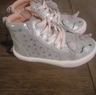 Wonder Nation Girls Silver And Pink Unicorn High Top Sneakers Sizes 7 NWT — photo 7