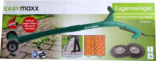 Fugenbürste EASYmaxx Fugenreiniger Unkraut elektrisch Garten Terrasse