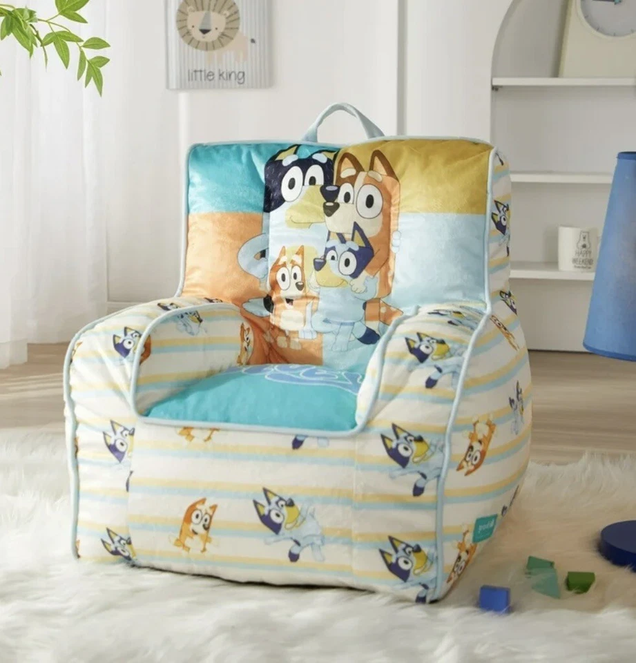 Silla BBC Bluey Square Bean Bag  Foto 3 de 4