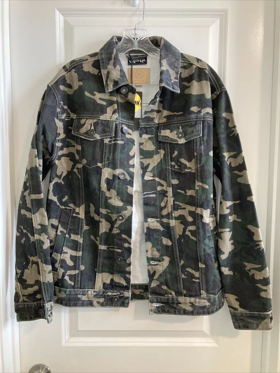 Oversized denim shop jacket cotton on