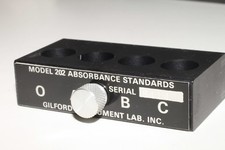 Gilford Instrument Lab Model 202 Absorbance Standards Filter
