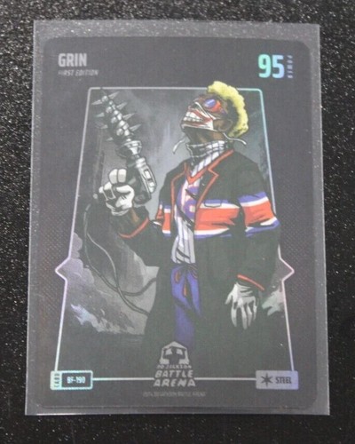 Bo Jackson Battle Arena Battlefoil Steel Grin #190 Francisco Lindor