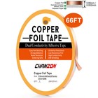 7/32" X 66FT Copper Foil Tape with Conductive Adhesive for Guitar EMI Shielding