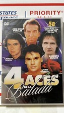 Rare Out Of Print Dvd NTSC 4 Ases De La  Balada Roberto Carlos Jose Luis Perales