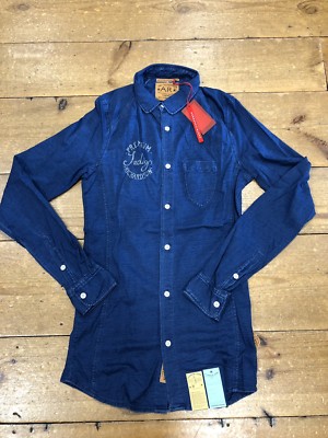 Andy Richardson  Slim Pocket Chambray Shirt - Large - WAS £69.99
