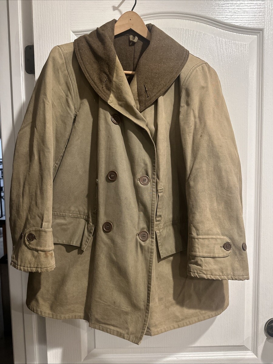 VINTAGE WW2 1940s M38 US ARMY MACKINAW JEEP COAT JACKET | eBay
