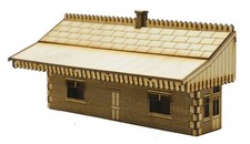 TT-ST004 Mid Sized Low relief Station Building TT:120 Gauge Laser Cut Kit
