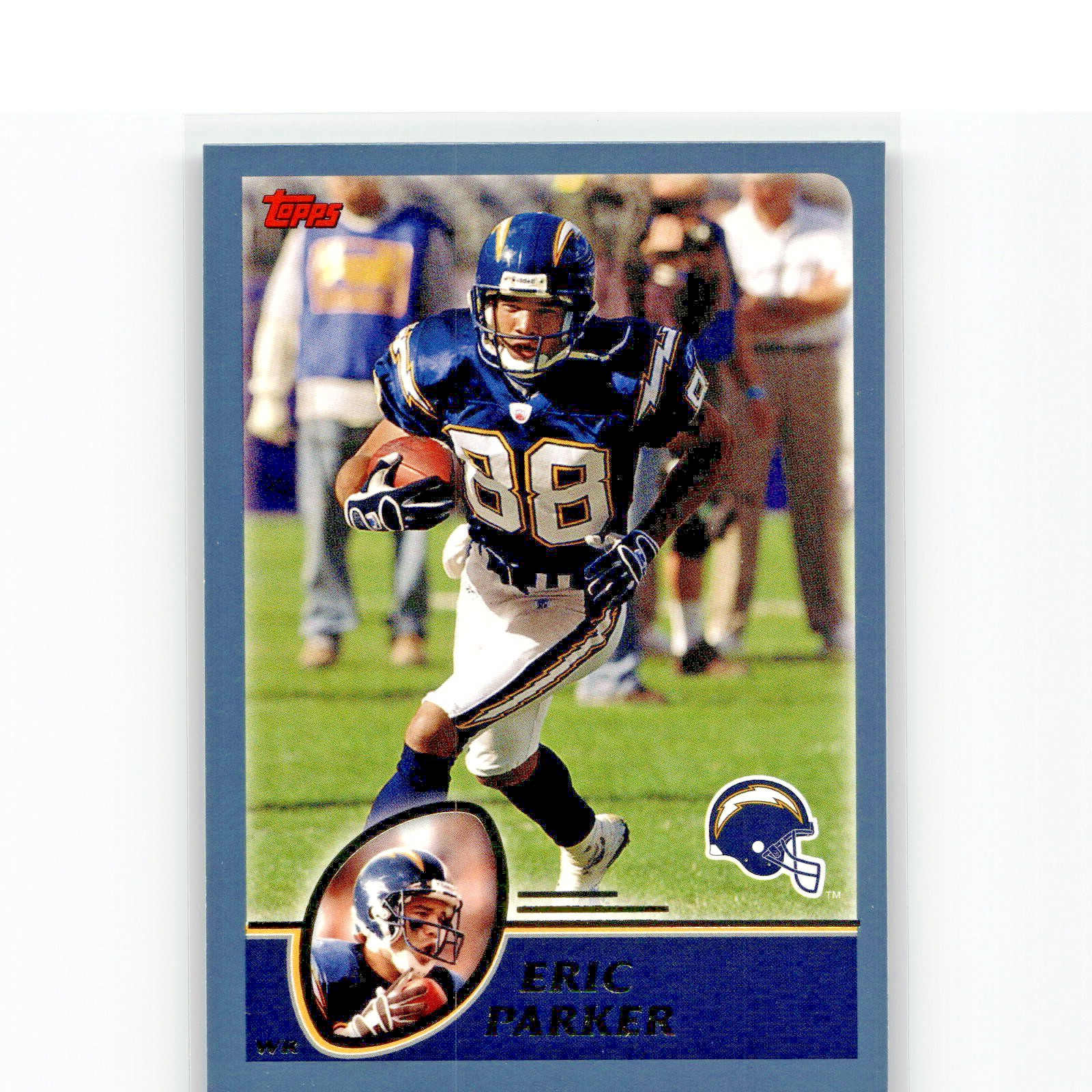 2003 Topps #67 Eric Parker RC Rookie San Diego Chargers Football Card