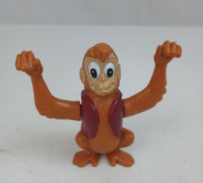 Vintage 1992 Disney Aladdin's Abu Monkey Wind Up  Burger King Toy
