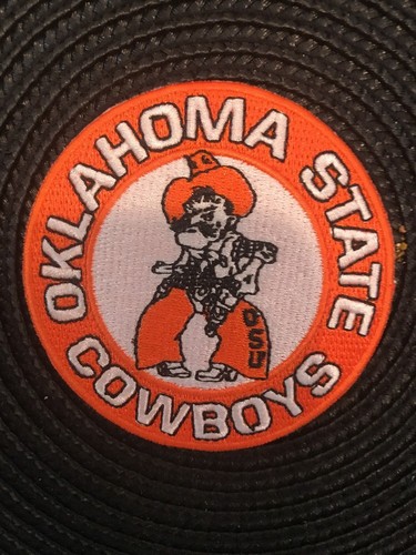 OSU Oklahoma State Cowboys "A&M College" Vintage Embroidered Iron On Patch 3"