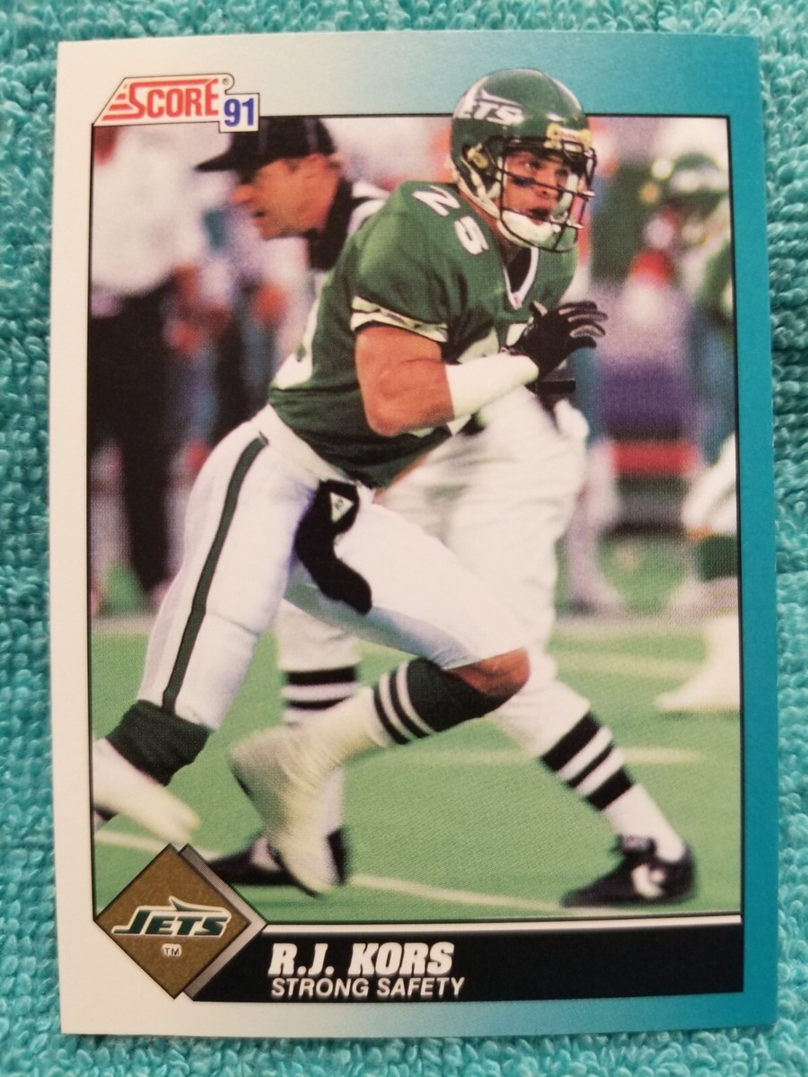 1991 SCORE SUPPLEMENTAL R.J. KORS #81T NEW YORK JETS | eBay