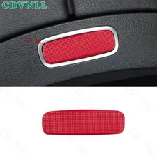 For Benz GLA W156 2020-2022 ABS Red Central Control Armrest Box Cover Trim 1PCS