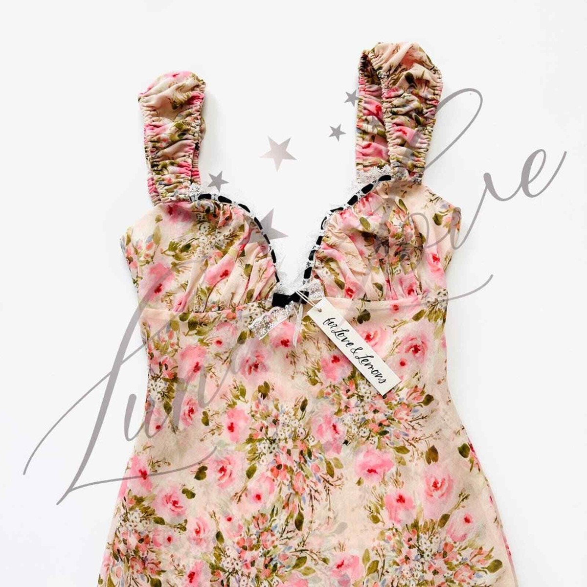 la lune high neck ruched maxi dress lemon Shona Joy - La Lune Ruched Halter Maxi Dress - Cream