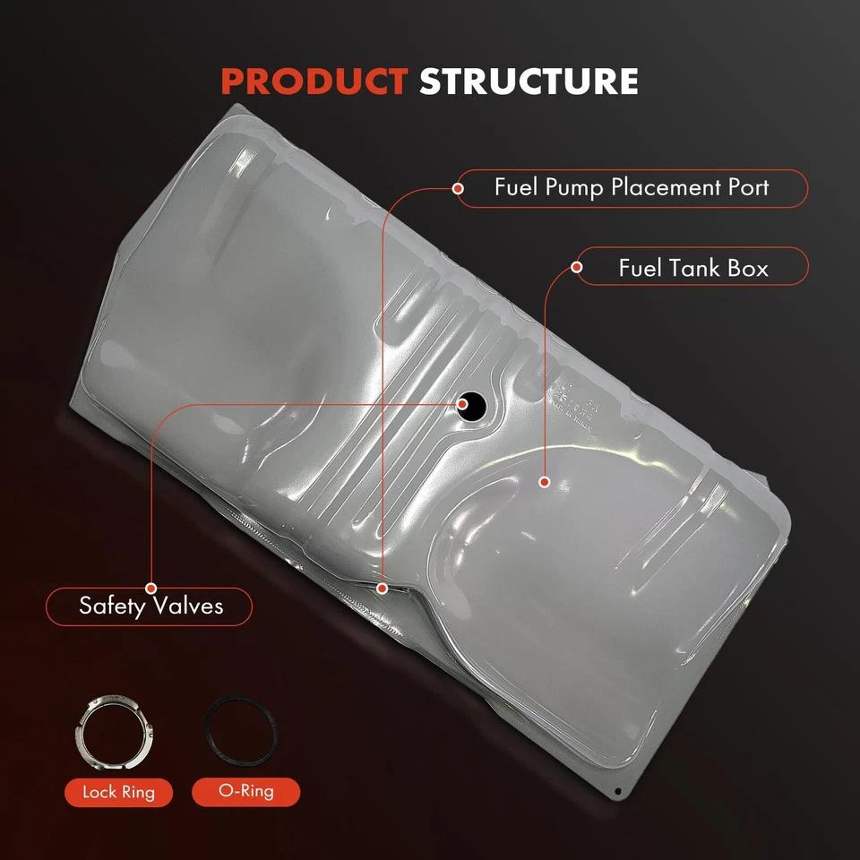 Tanque de combustible de 13 galones para Dodge Charger Rampage Omni Plymouth Horizon Scamp Turismo Foto 2 de 4
