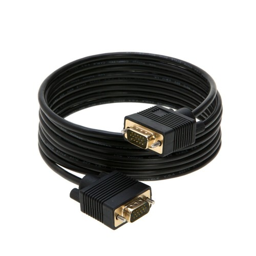 3-pak - 30ft SVGA / VGA męski na męski kabel do komputera, monitora, projektora, kabla CCTV - Zdjęcie 2 z 8