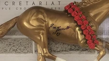 Secretariat Breyer 50th Anniversary Commemorative Edition Ron Turcotte Autograph